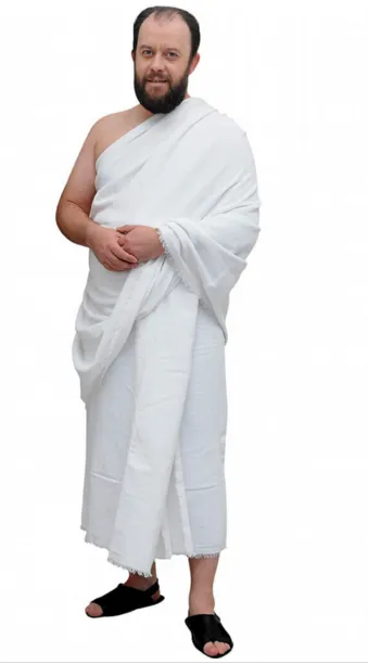 Hajj & Umrah Pilgrimage Apparel / Cotton Ihram & Abaya Set Model 9 — Women's Fashion, Evening Gowns, Modest Wear & Hajj Clothing | COIDET & ATC