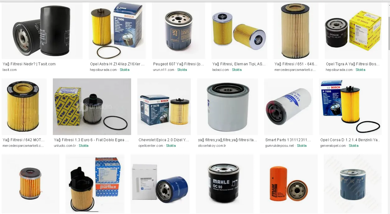Automotive Air, Oil & Fuel Filters Export Series Model 4 — Automotive Spare Parts, Batteries, Tires & Lubricants | COIDET & ATC