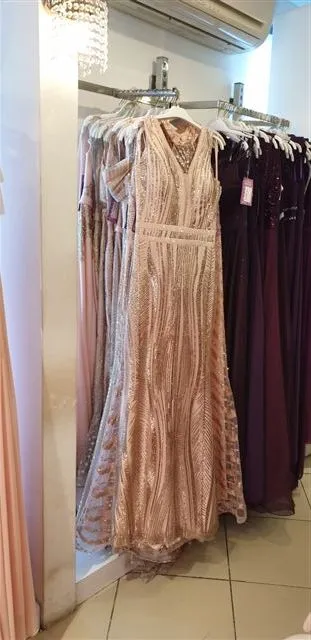 Luxury Evening & Gala Gown Collection Model 102 — Women's Fashion, Evening Gowns, Modest Wear & Hajj Clothing | COIDET & ATC