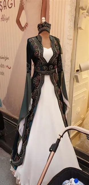 Luxury Evening & Gala Gown Collection Model 104 — Women's Fashion, Evening Gowns, Modest Wear & Hajj Clothing | COIDET & ATC