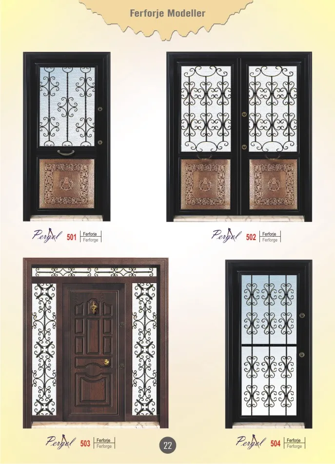 Luxury High-Security Steel Door & Interior Doors Series Model 86 — Construction Materials, Steel Security Doors & Building Profiles | COIDET & ATC