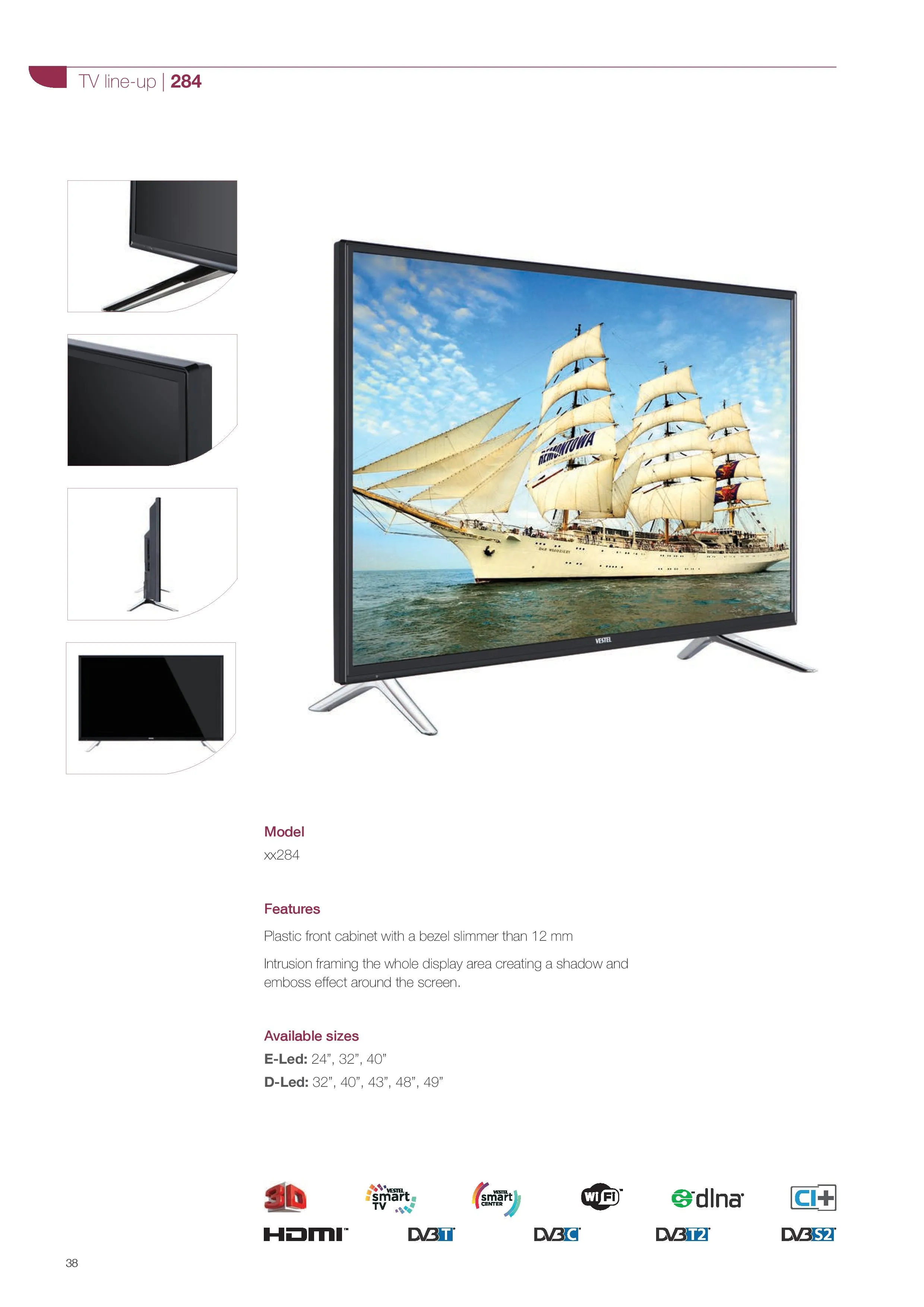 Ultra HD 4K Smart LED TV — Android TV Export Model 118 — Major Appliances, Refrigeration & Consumer Electronics | COIDET & ATC