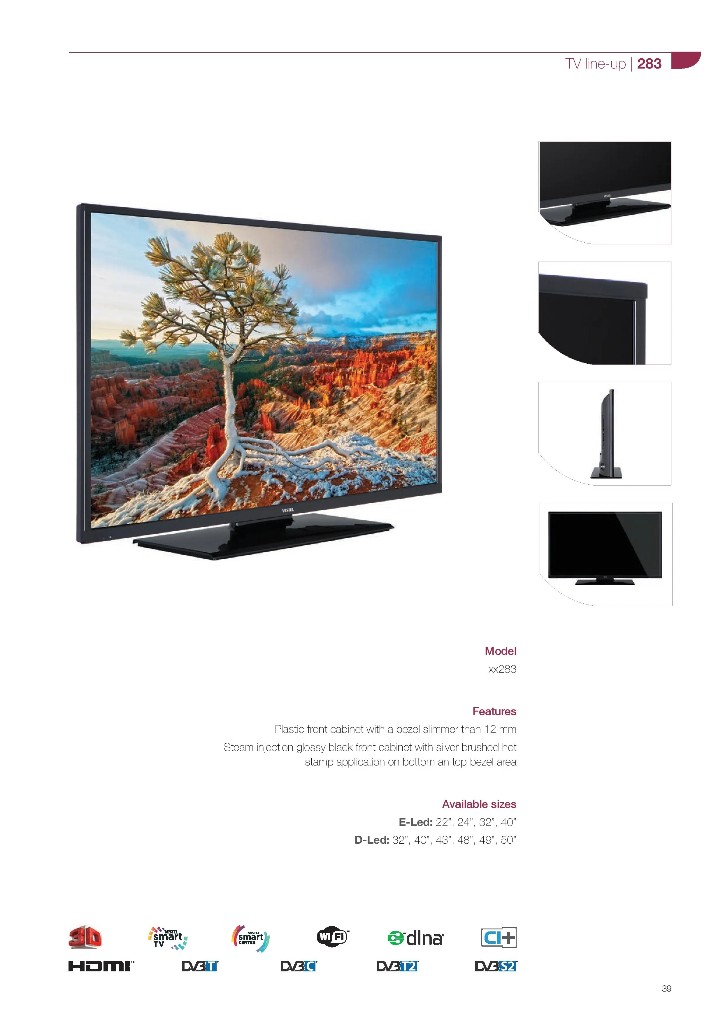 Ultra HD 4K Smart LED TV — Android TV Export Model 196 — Major Appliances, Refrigeration & Consumer Electronics | COIDET & ATC