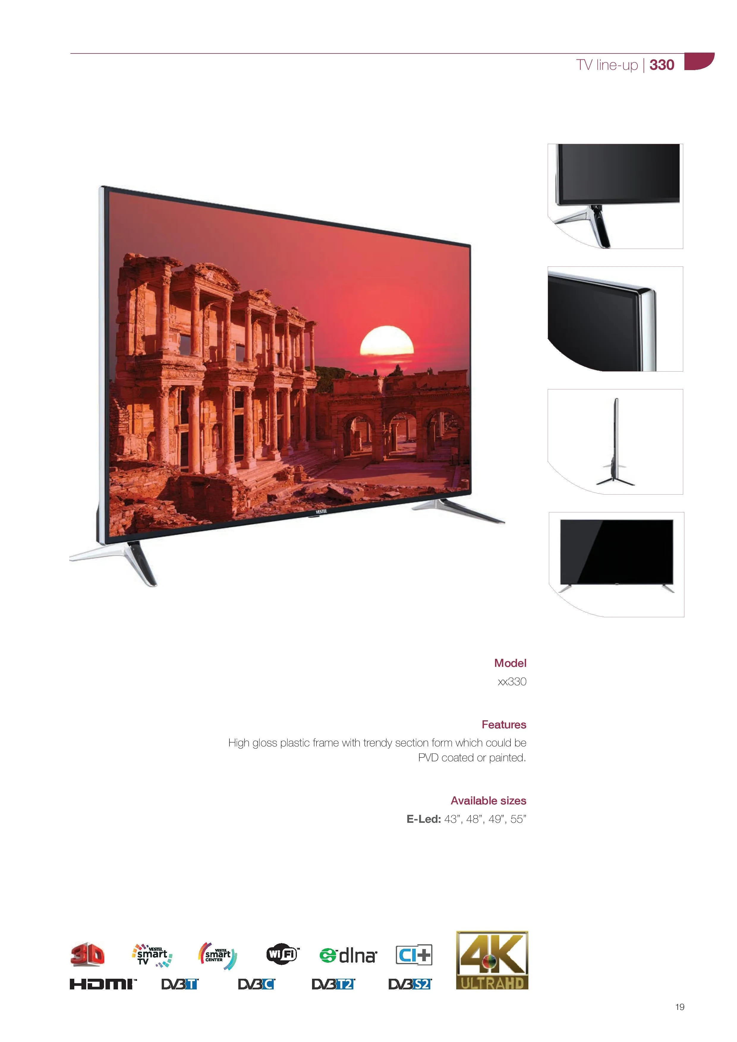 Ultra HD 4K Smart LED TV — Android TV Export Model 200 — Major Appliances, Refrigeration & Consumer Electronics | COIDET & ATC
