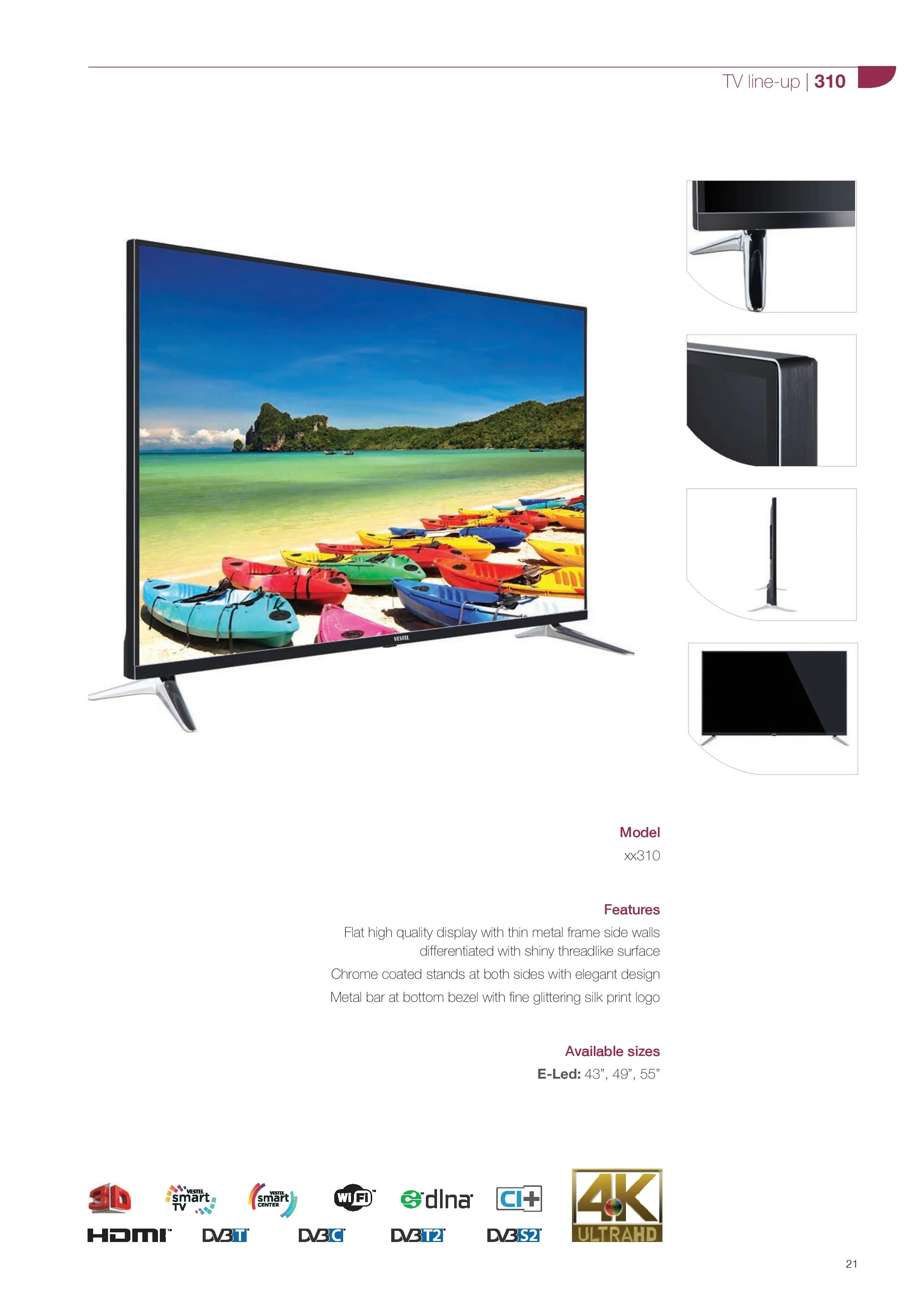 Ultra HD 4K Smart LED TV — Android TV Export Model 246 — Major Appliances, Refrigeration & Consumer Electronics | COIDET & ATC