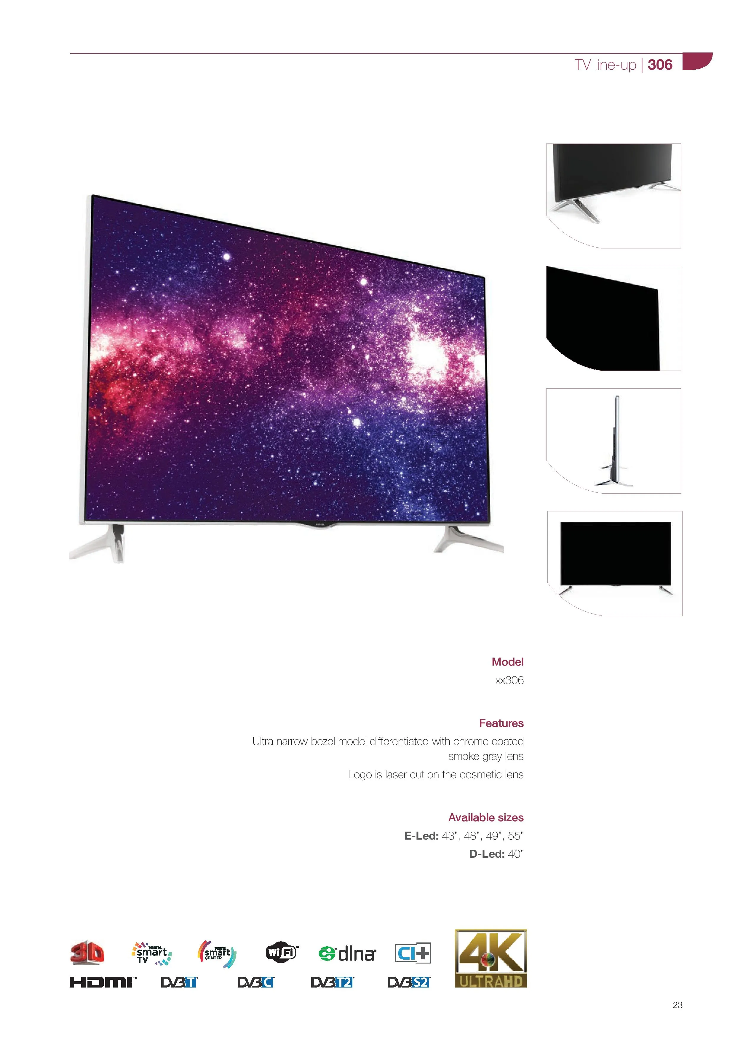 Ultra HD 4K Smart LED TV — Android TV Export Model 156 — Major Appliances, Refrigeration & Consumer Electronics | COIDET & ATC