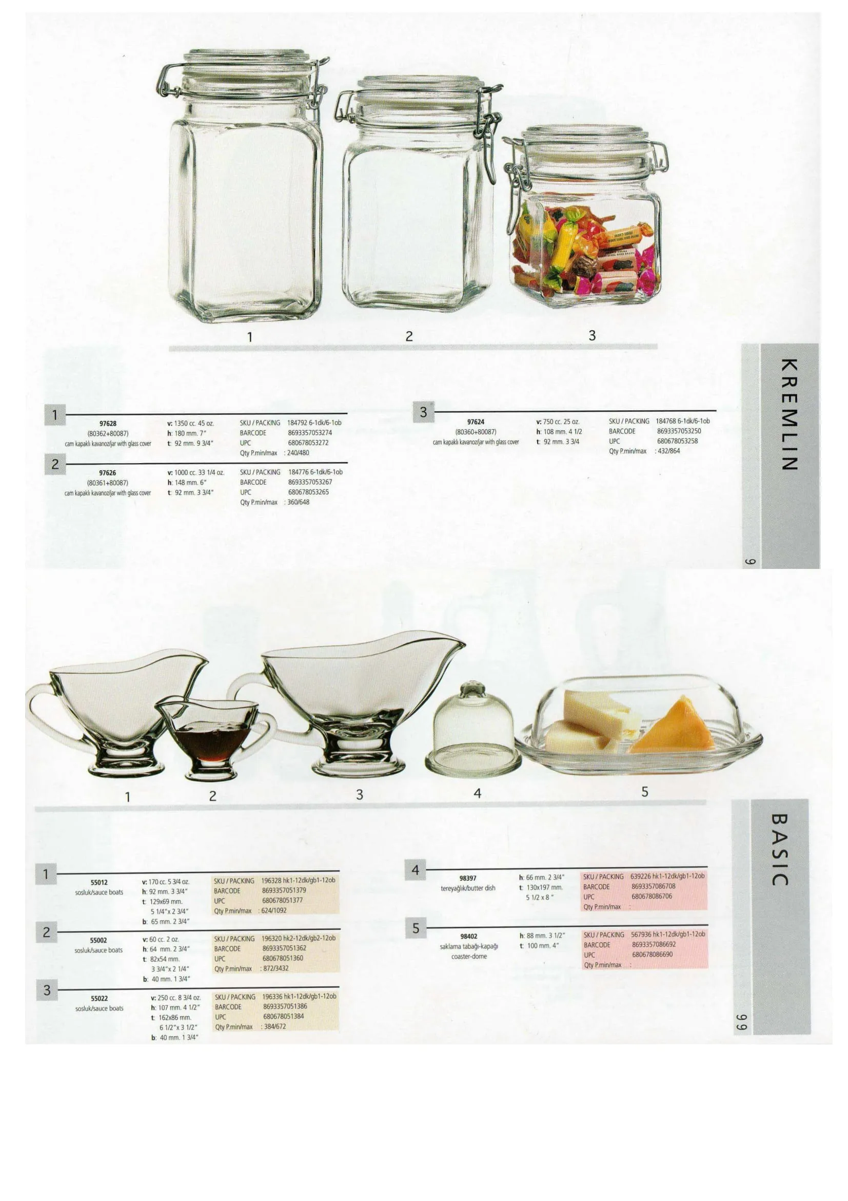 Pasabahce Export Glass Tableware & Glassware Collection Model 86 — Kitchenware, Glassware & Household Plastics | COIDET & ATC