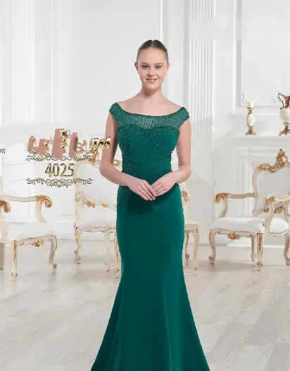 Luxury Evening & Gala Gown Collection Model 2 — Women's Fashion, Evening Gowns, Modest Wear & Hajj Clothing | COIDET & ATC