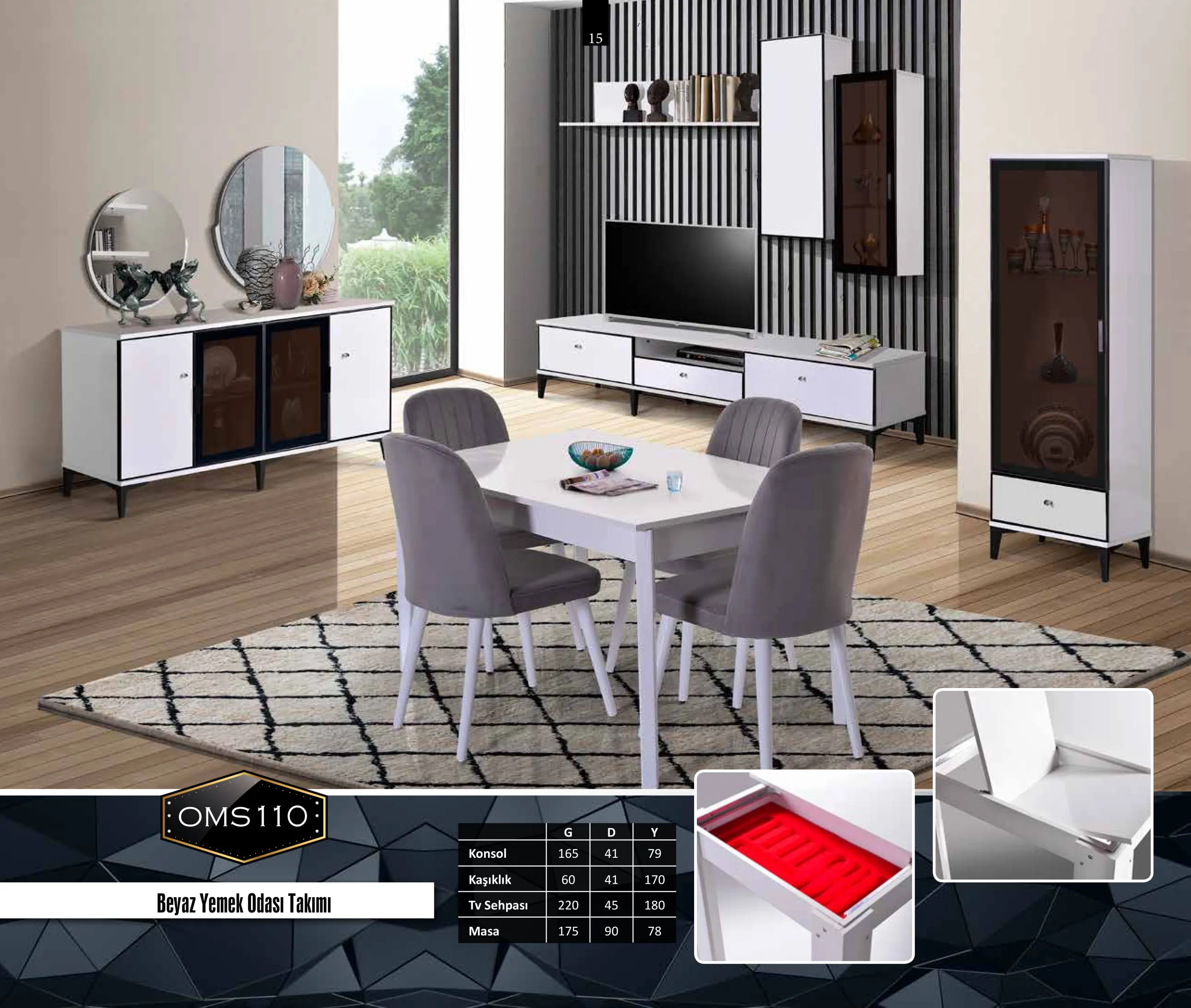 Inegol Wooden Furniture Collection Model 015 (FOB/CIF) — Furniture, Bedroom Suites, Sofa Sets & Carpets | COIDET & ATC