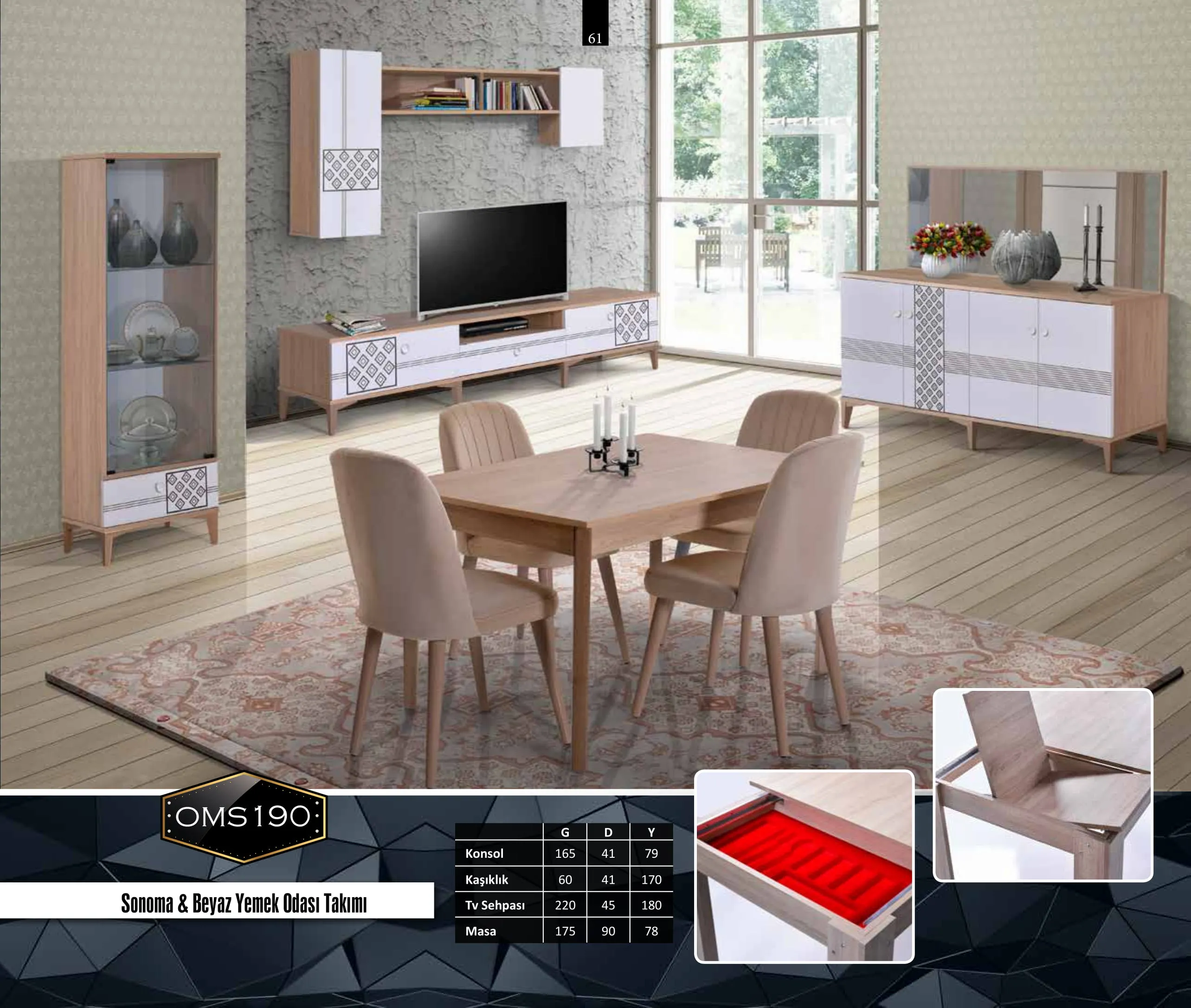Inegol Wooden Furniture Collection Model 061 (FOB/CIF) — Furniture, Bedroom Suites, Sofa Sets & Carpets | COIDET & ATC