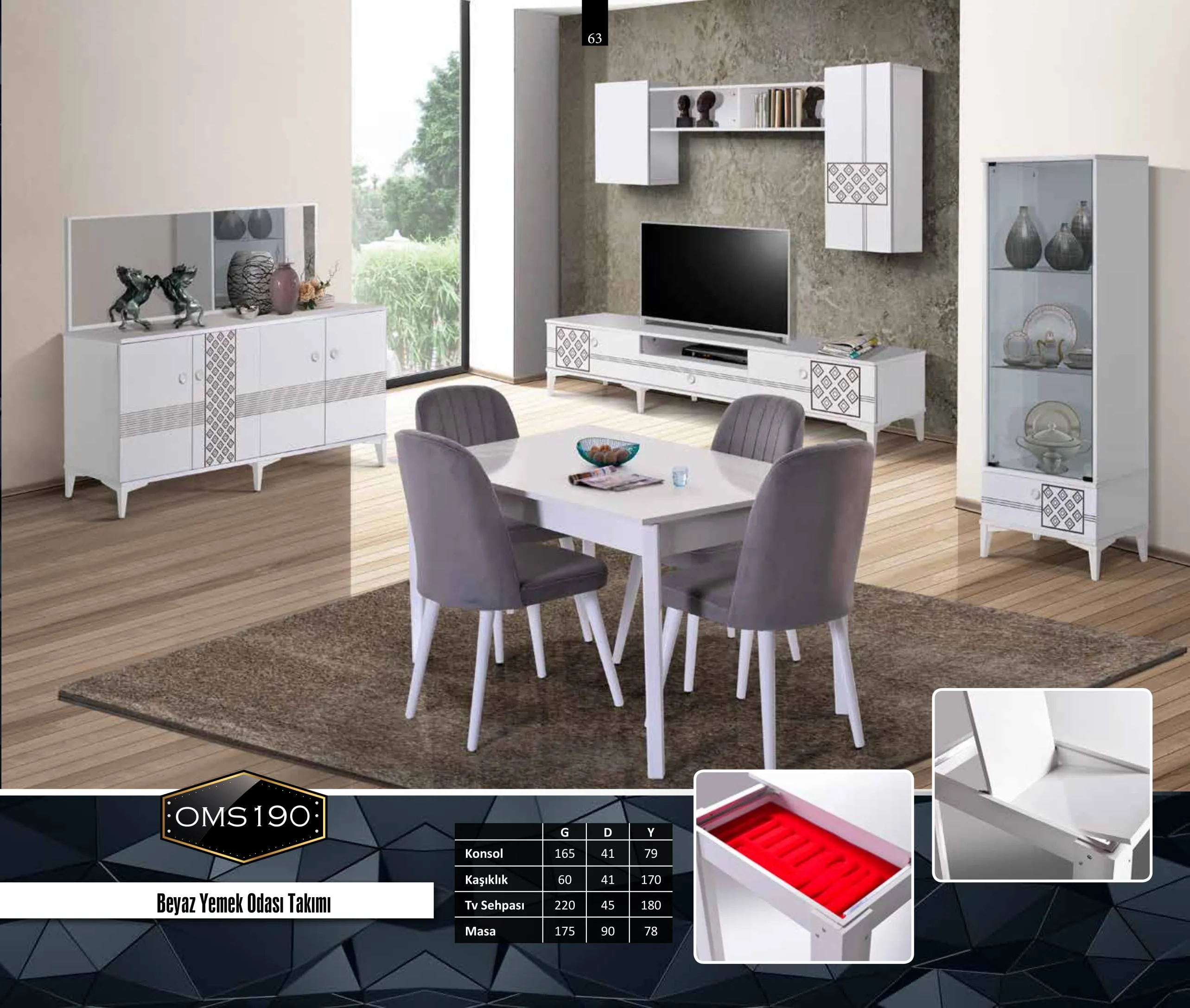 Inegol Wooden Furniture Collection Model 063 (FOB/CIF) — Furniture, Bedroom Suites, Sofa Sets & Carpets | COIDET & ATC