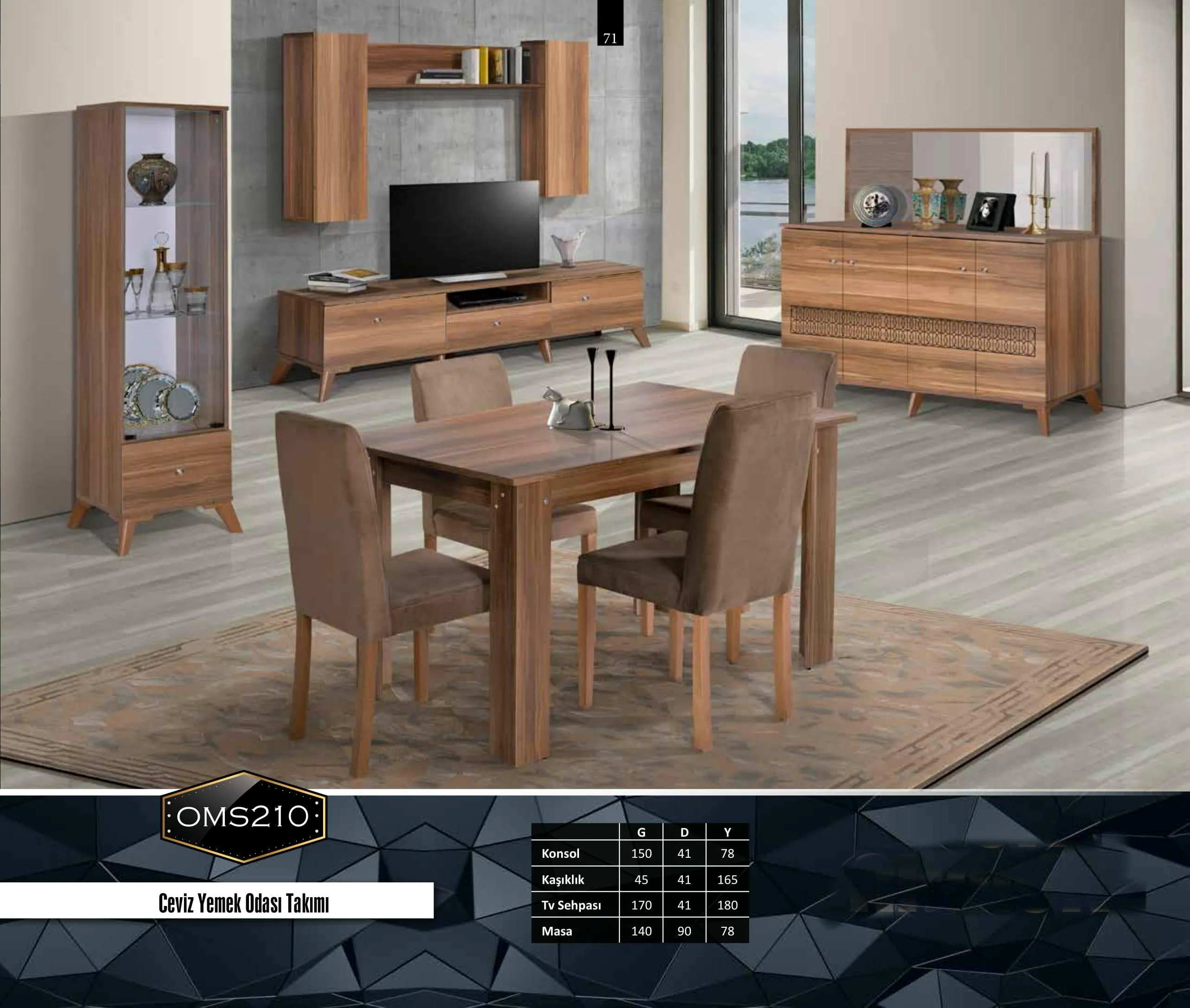 Inegol Wooden Furniture Collection Model 071 (FOB/CIF) — Furniture, Bedroom Suites, Sofa Sets & Carpets | COIDET & ATC