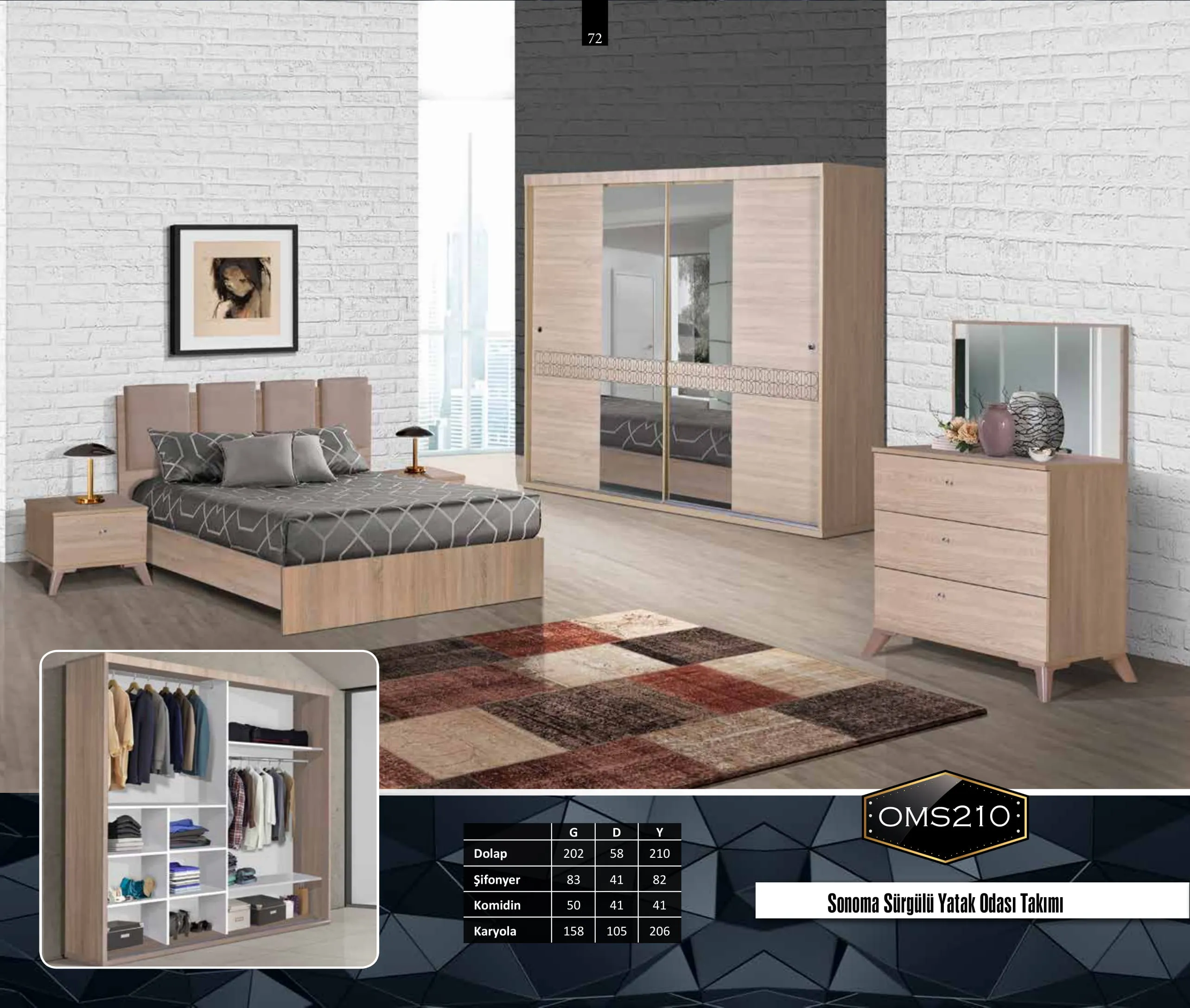 Inegol Wooden Furniture Collection Model 072 (FOB/CIF) — Furniture, Bedroom Suites, Sofa Sets & Carpets | COIDET & ATC