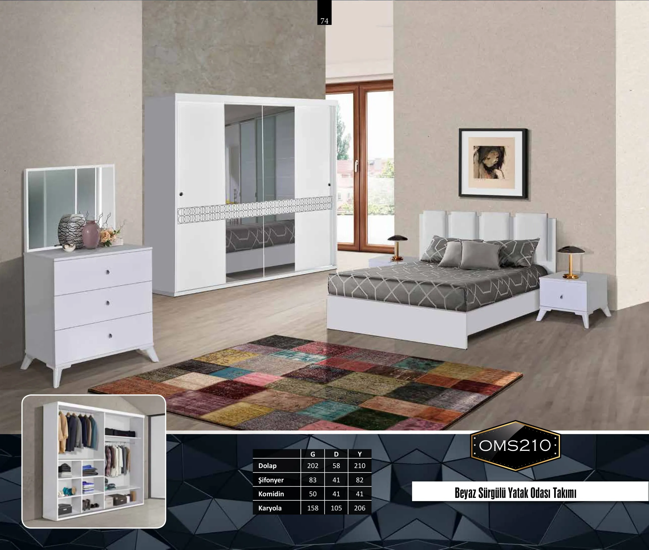 Inegol Wooden Furniture Collection Model 074 (FOB/CIF) — Furniture, Bedroom Suites, Sofa Sets & Carpets | COIDET & ATC