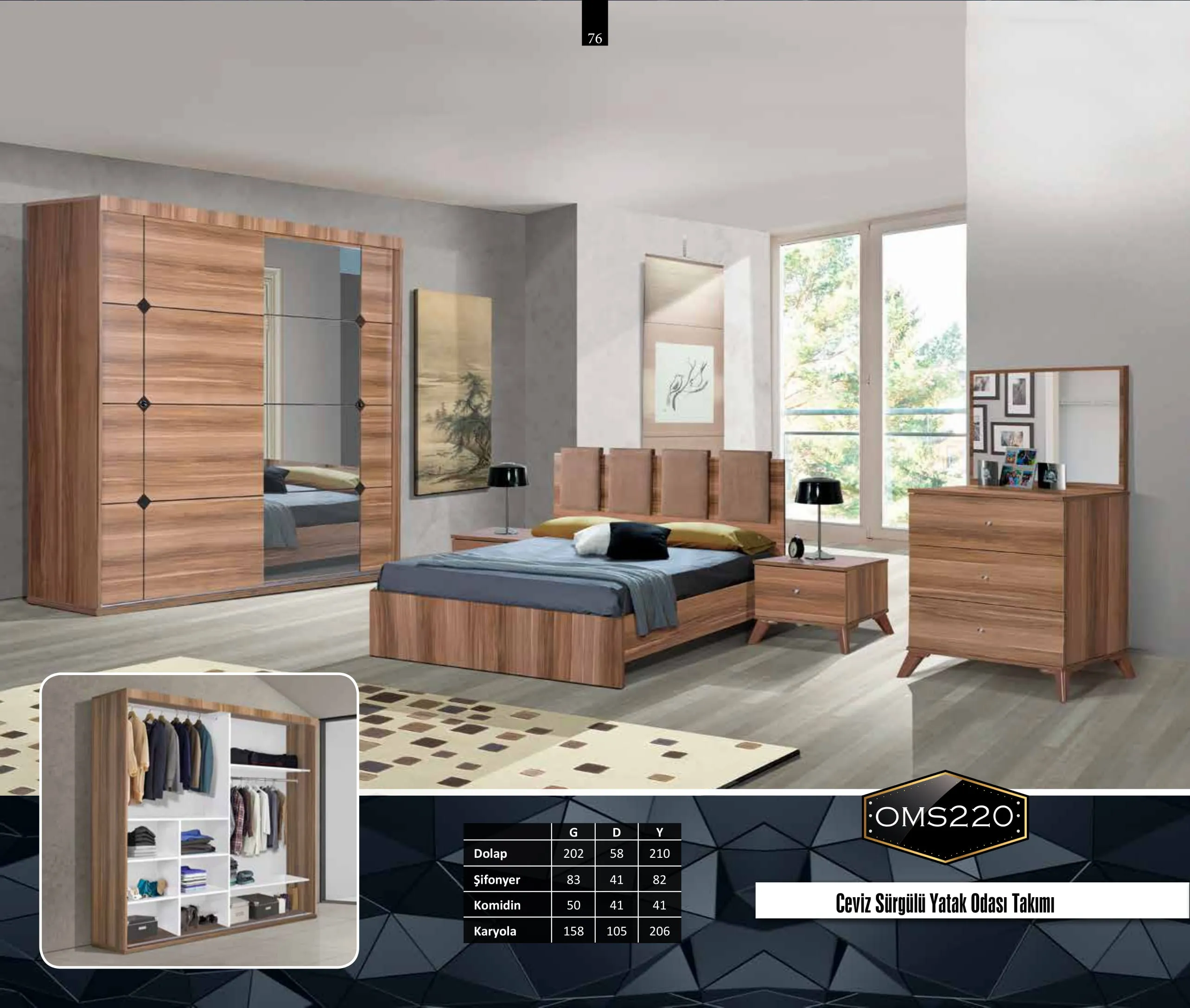 Inegol Wooden Furniture Collection Model 076 (FOB/CIF) — Furniture, Bedroom Suites, Sofa Sets & Carpets | COIDET & ATC