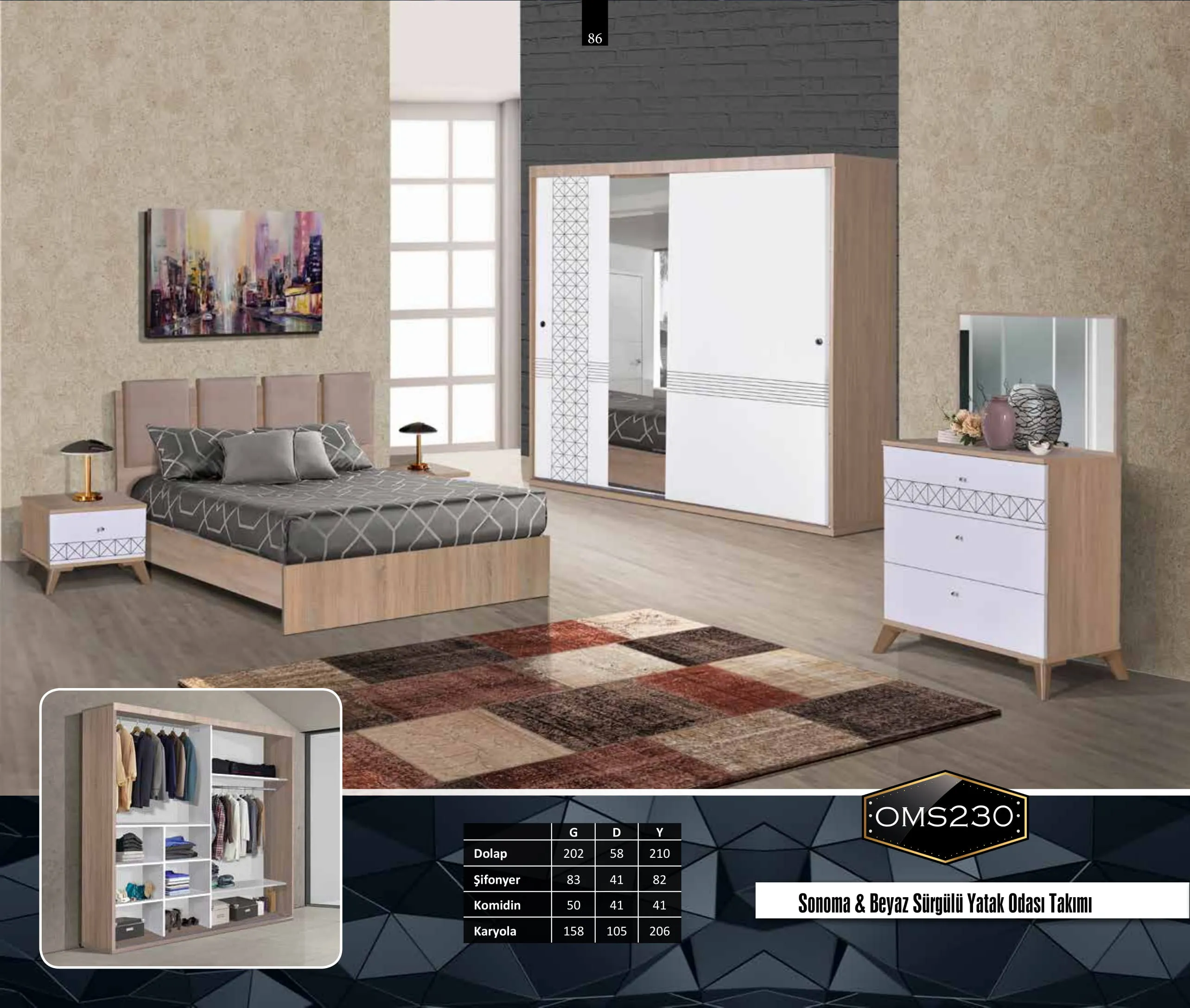 Inegol Wooden Furniture Collection Model 086 (FOB/CIF) — Furniture, Bedroom Suites, Sofa Sets & Carpets | COIDET & ATC