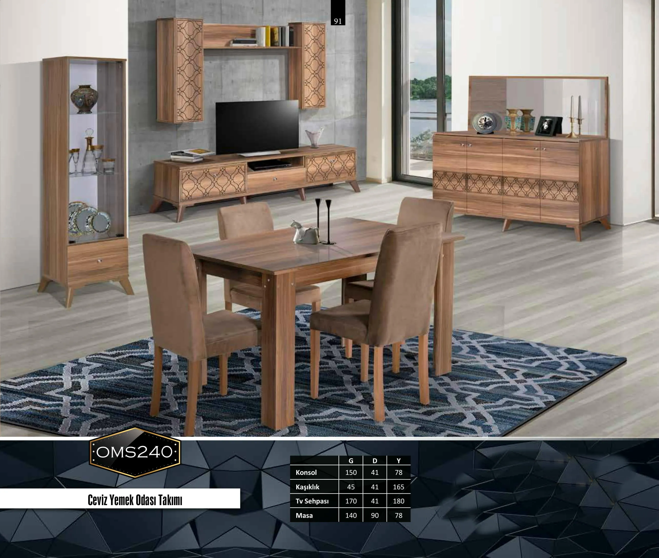 Inegol Wooden Furniture Collection Model 091 (FOB/CIF) — Furniture, Bedroom Suites, Sofa Sets & Carpets | COIDET & ATC