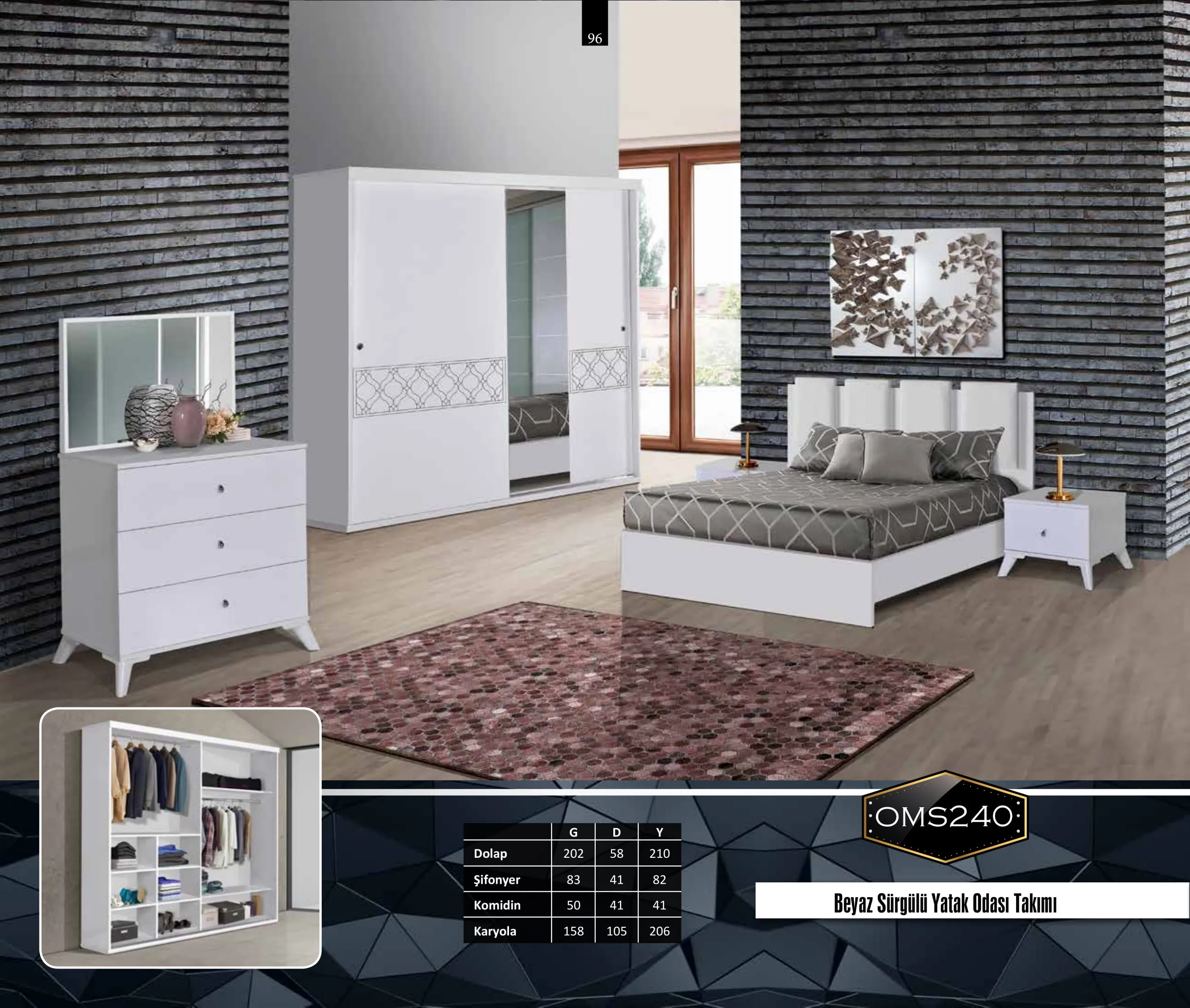 Inegol Wooden Furniture Collection Model 096 (FOB/CIF) — Furniture, Bedroom Suites, Sofa Sets & Carpets | COIDET & ATC