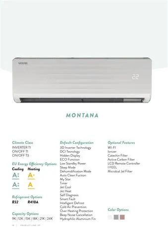 Inverter Split Wall-Mounted Air Conditioner (Cooling/Heating) Model 22 — Major Appliances, Refrigeration & Consumer Electronics | COIDET & ATC