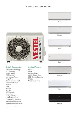Inverter Split Wall-Mounted Air Conditioner (Cooling/Heating) Model 7 — Major Appliances, Refrigeration & Consumer Electronics | COIDET & ATC