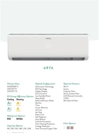 Inverter Split Wall-Mounted Air Conditioner (Cooling/Heating) Model 25 — Major Appliances, Refrigeration & Consumer Electronics | COIDET & ATC