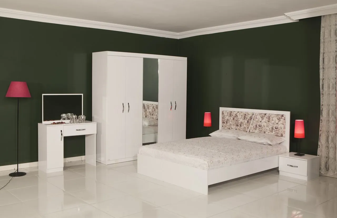 Akca Luxury Wooden Bedroom Set & Wardrobe — Furniture, Bedroom Suites, Sofa Sets & Carpets | COIDET & ATC