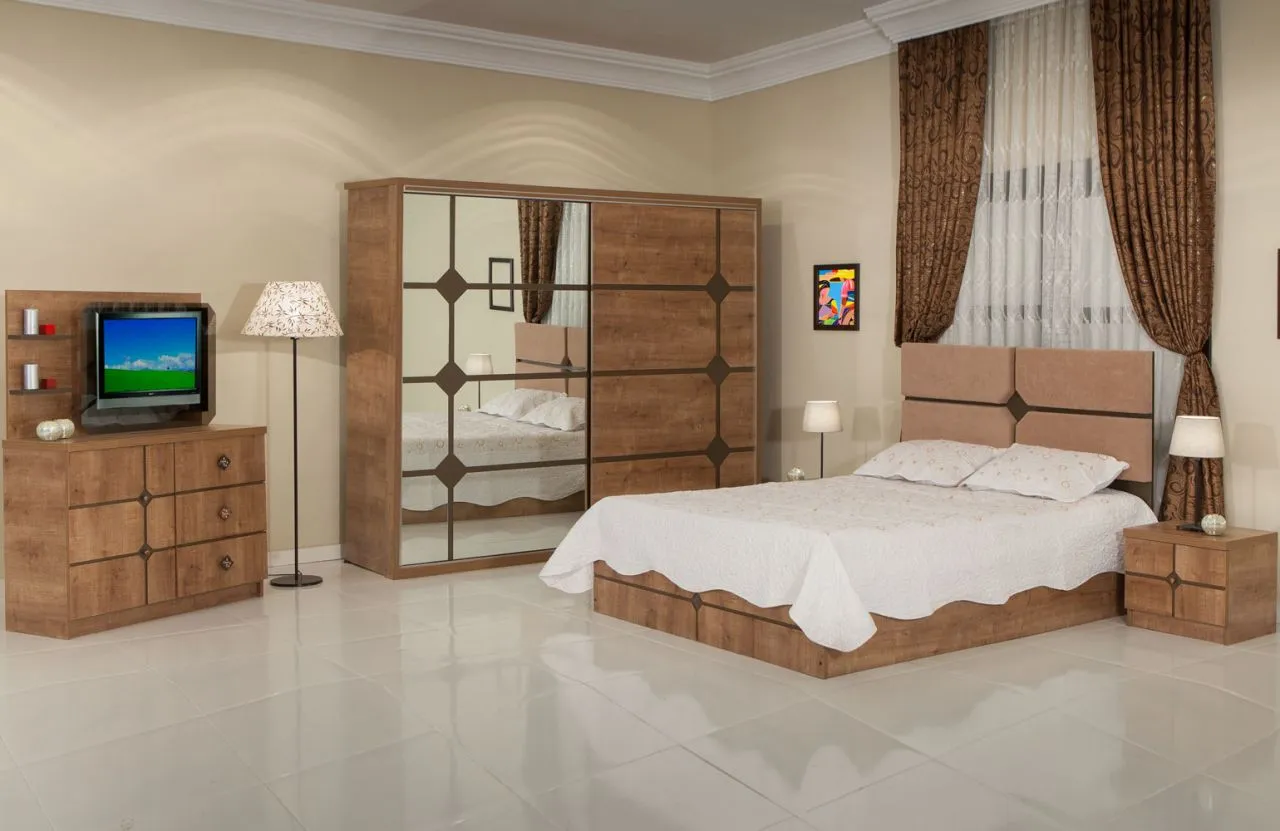 Allegra Luxury Wooden Bedroom Set & Wardrobe — Furniture, Bedroom Suites, Sofa Sets & Carpets | COIDET & ATC
