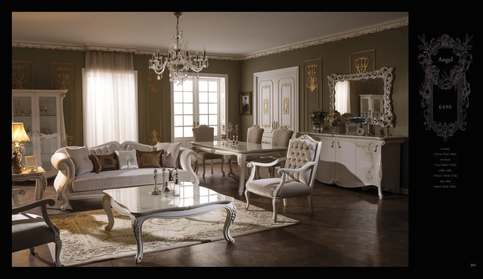 Inegol & Kayseri Luxury Furniture Collection Model 135 — Furniture, Bedroom Suites, Sofa Sets & Carpets | COIDET & ATC