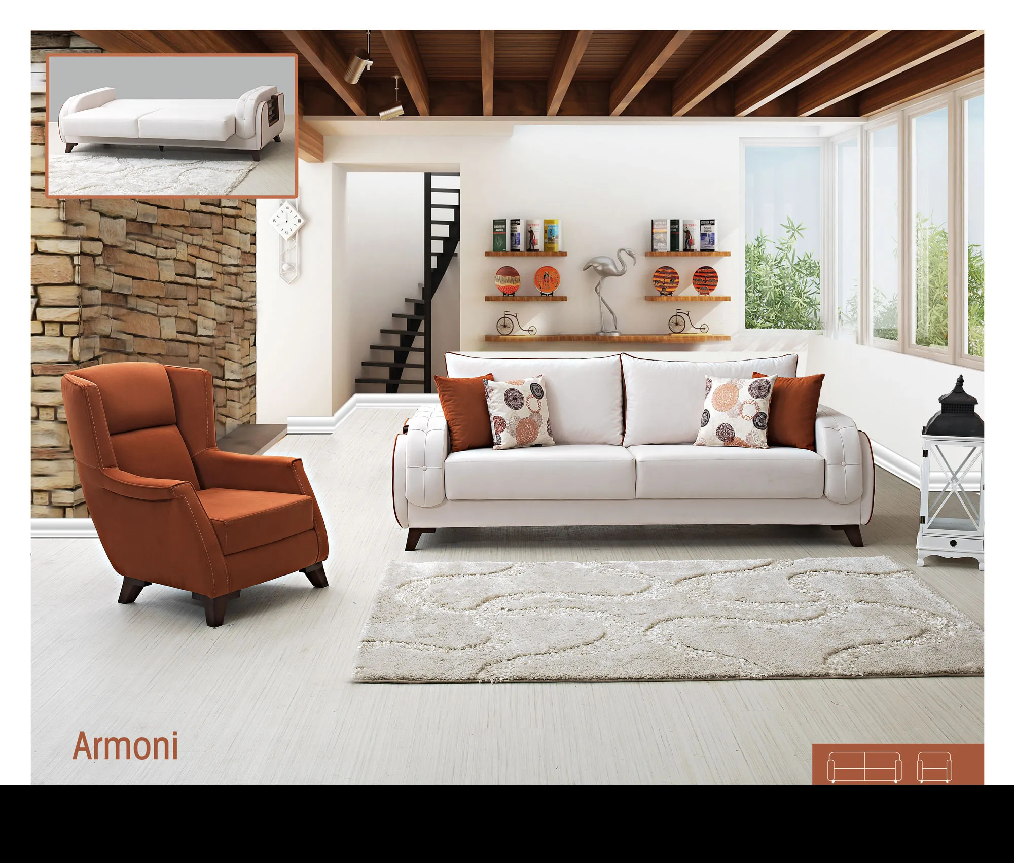 Inegol & Kayseri Luxury Furniture Collection Model 75 — Furniture, Bedroom Suites, Sofa Sets & Carpets | COIDET & ATC