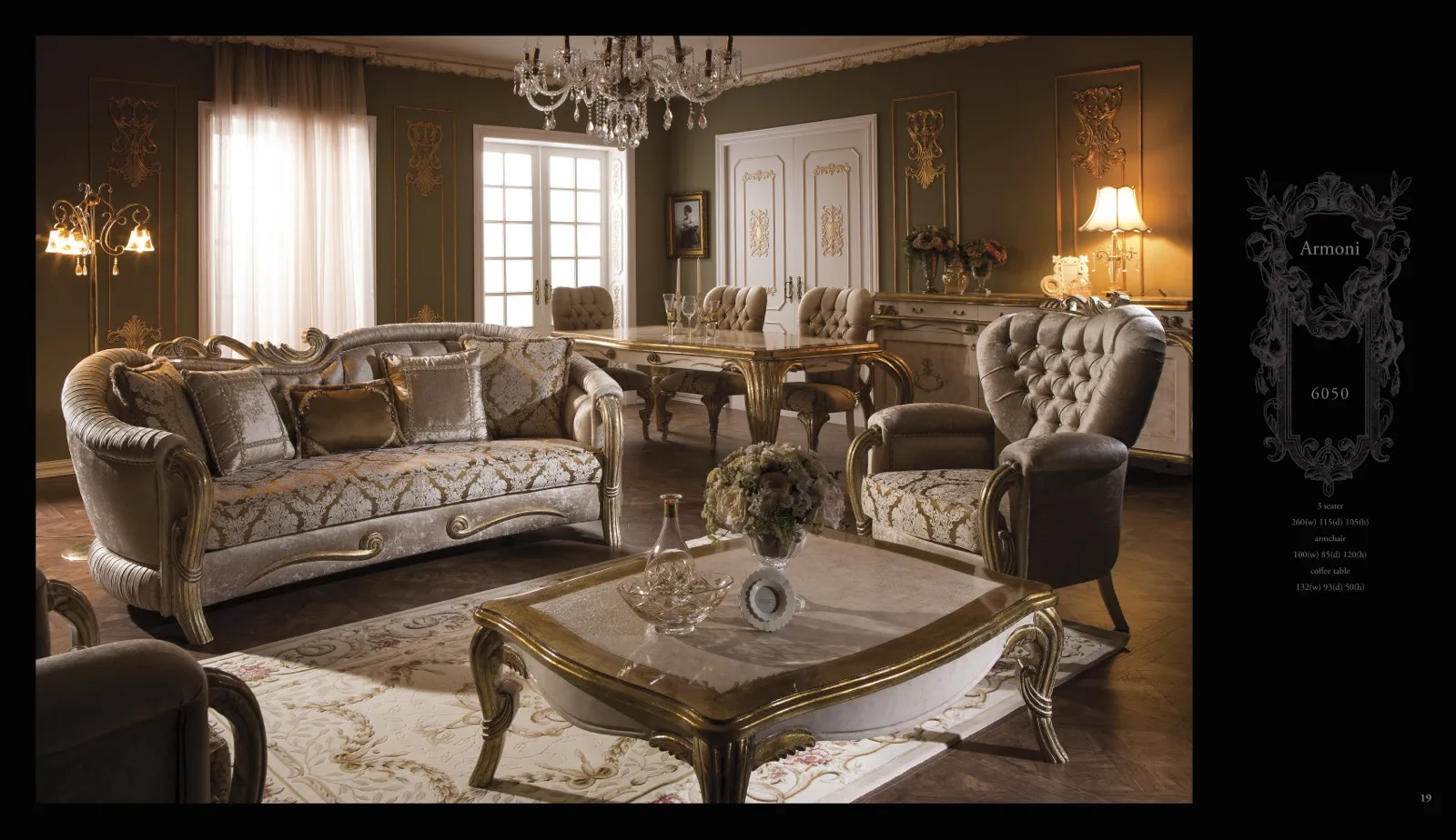 Inegol & Kayseri Luxury Furniture Collection Model 134 — Furniture, Bedroom Suites, Sofa Sets & Carpets | COIDET & ATC