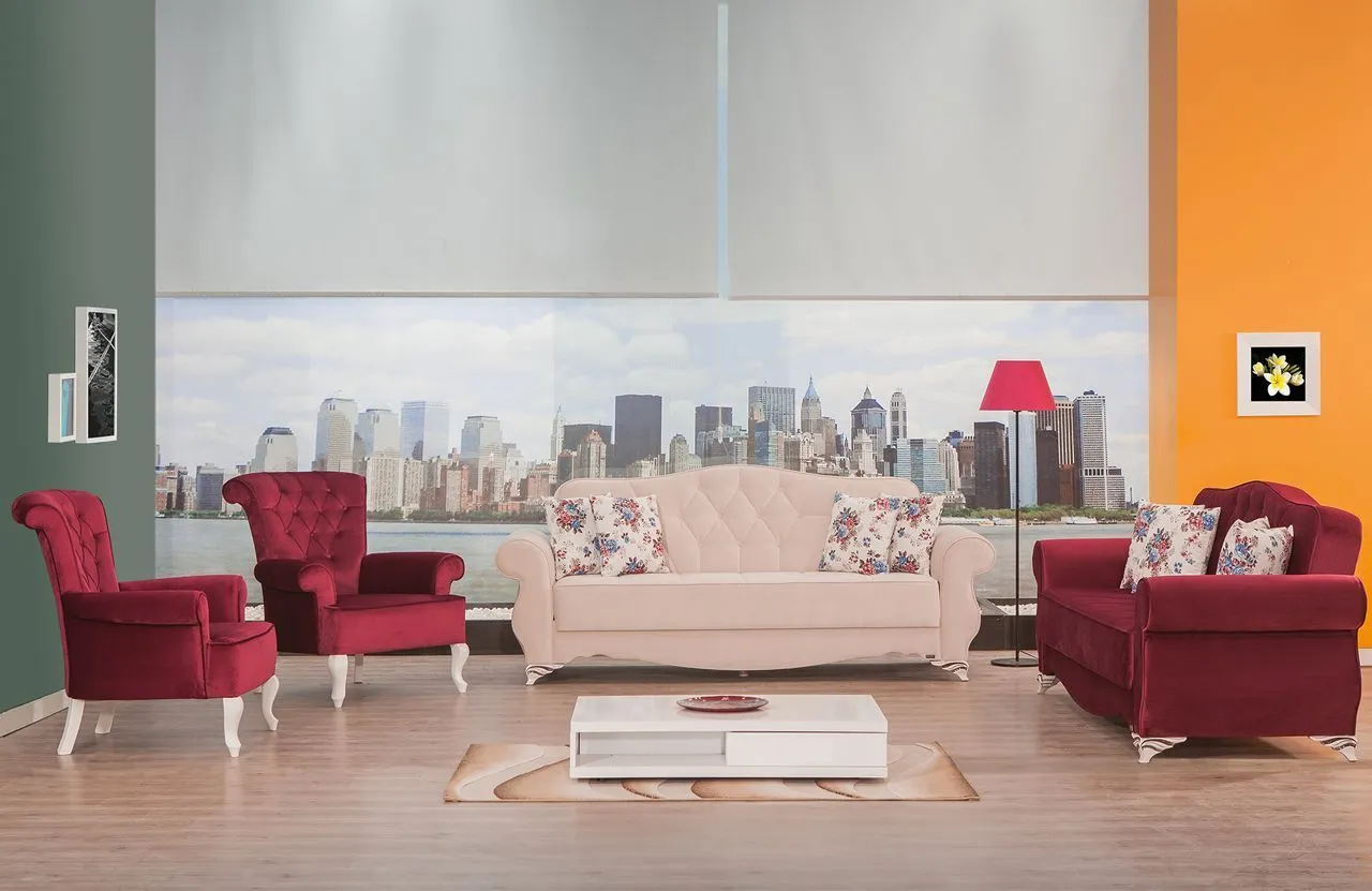 Asil Modern Chester Sofa Set (3+3+1+1) Model 3 — Inegol Export — Furniture, Bedroom Suites, Sofa Sets & Carpets | COIDET & ATC