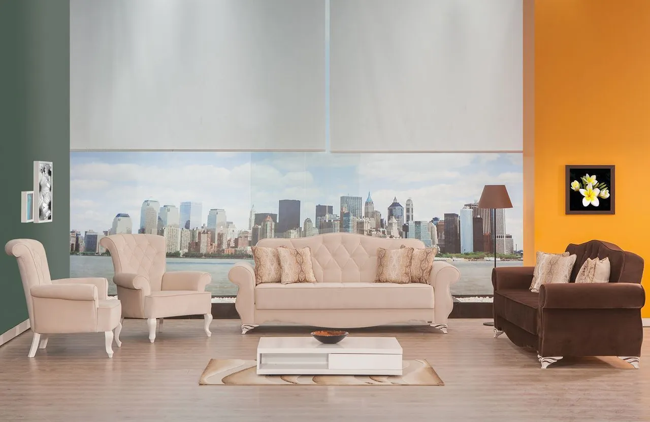 Asil Modern Chester Sofa Set (3+3+1+1) Model 4 — Inegol Export — Furniture, Bedroom Suites, Sofa Sets & Carpets | COIDET & ATC