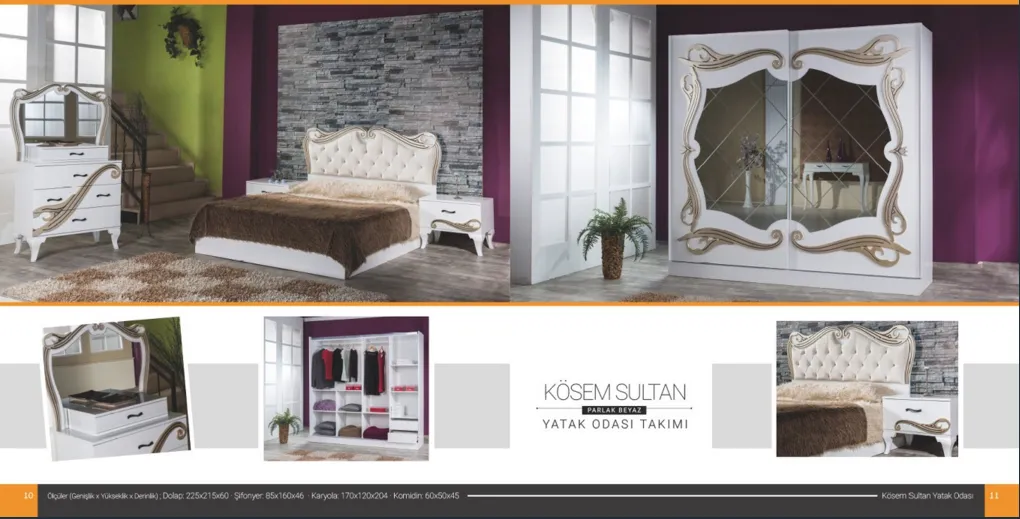 Inegol & Kayseri Luxury Furniture Collection Model 107 — Furniture, Bedroom Suites, Sofa Sets & Carpets | COIDET & ATC
