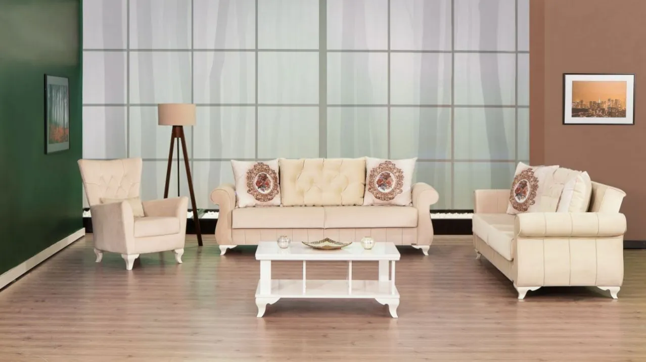 Bianco Modern Chester Sofa Set (3+3+1+1) — Inegol Export — Furniture, Bedroom Suites, Sofa Sets & Carpets | COIDET & ATC
