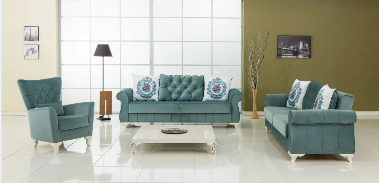 Lux Modern Chester Sofa Set (3+3+1+1) — Inegol Export — Furniture, Bedroom Suites, Sofa Sets & Carpets | COIDET & ATC