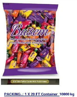 Fruit Bonbon & Soft Toffee Candies (1 kg / 24 Box Carton) Model 1 — Food, Pulses & Fast-Moving Consumer Goods | COIDET & ATC