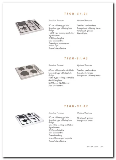 Built-in Glass Hob, Oven & Hood Collection Model 260 — Major Appliances, Refrigeration & Consumer Electronics | COIDET & ATC