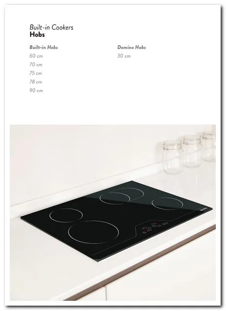 Built-in Glass Hob, Oven & Hood Collection Model 258 — Major Appliances, Refrigeration & Consumer Electronics | COIDET & ATC