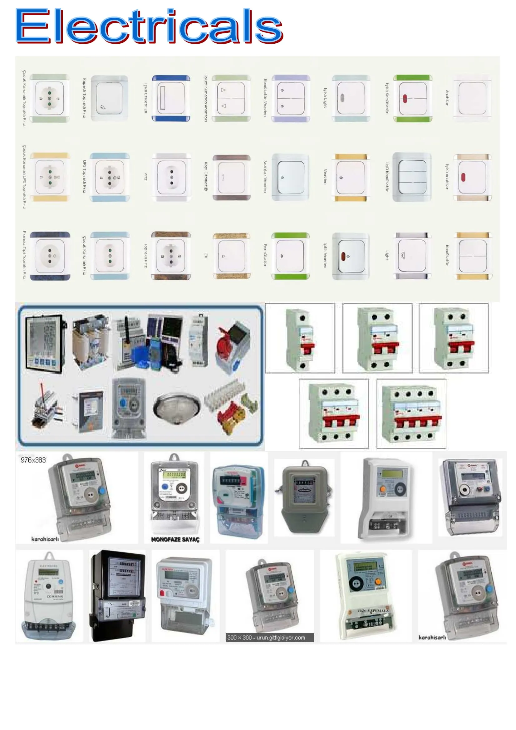 TSE Certified Electrical Installation & Infrastructure Materials Model 14 — Construction Materials, Steel Security Doors & Building Profiles | COIDET & ATC