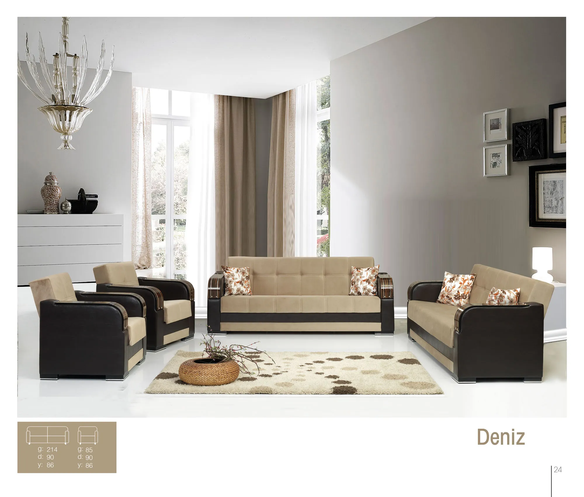 Inegol & Kayseri Luxury Furniture Collection Model 49 — Furniture, Bedroom Suites, Sofa Sets & Carpets | COIDET & ATC