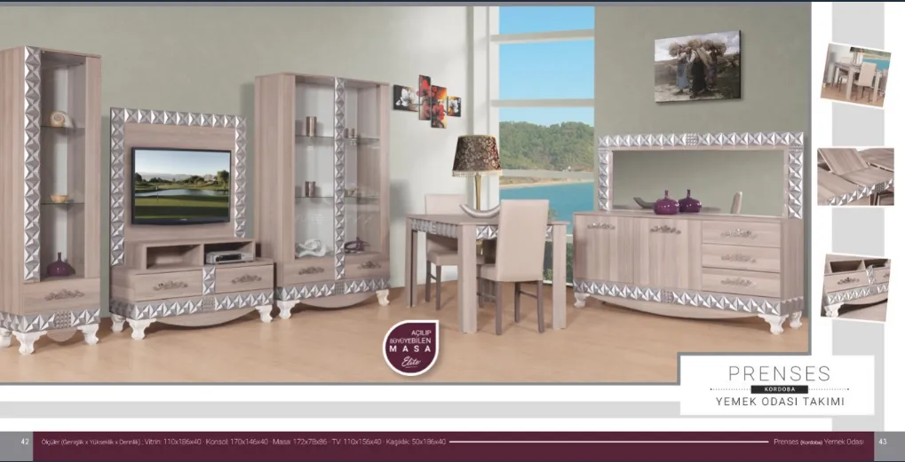 Inegol & Kayseri Luxury Furniture Collection Model 95 — Furniture, Bedroom Suites, Sofa Sets & Carpets | COIDET & ATC