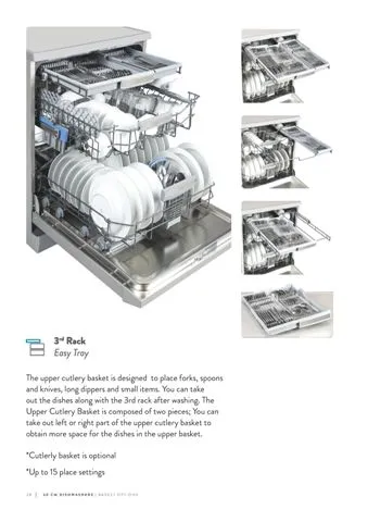 A++ Multi-Program Export Dishwasher Model 20 — Major Appliances, Refrigeration & Consumer Electronics | COIDET & ATC