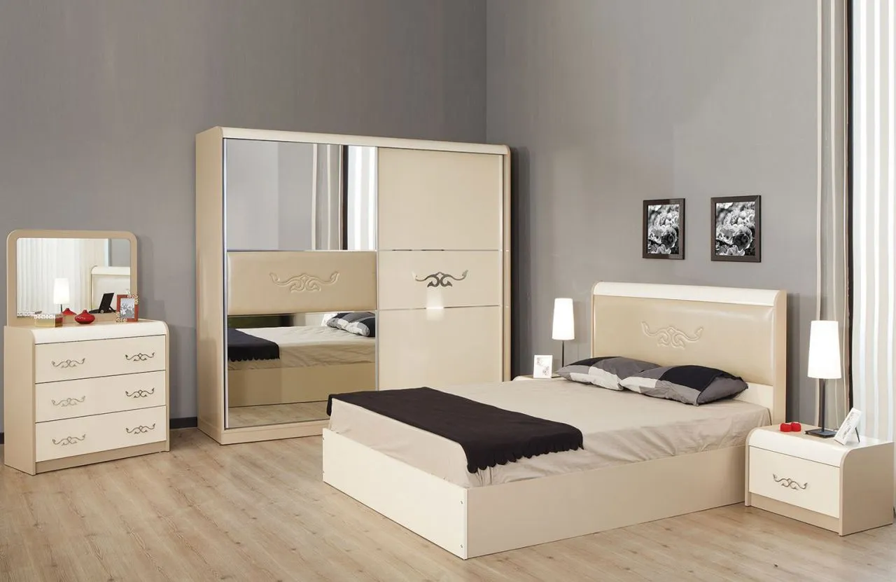 Diva Luxury Wooden Bedroom Set & Wardrobe — Furniture, Bedroom Suites, Sofa Sets & Carpets | COIDET & ATC
