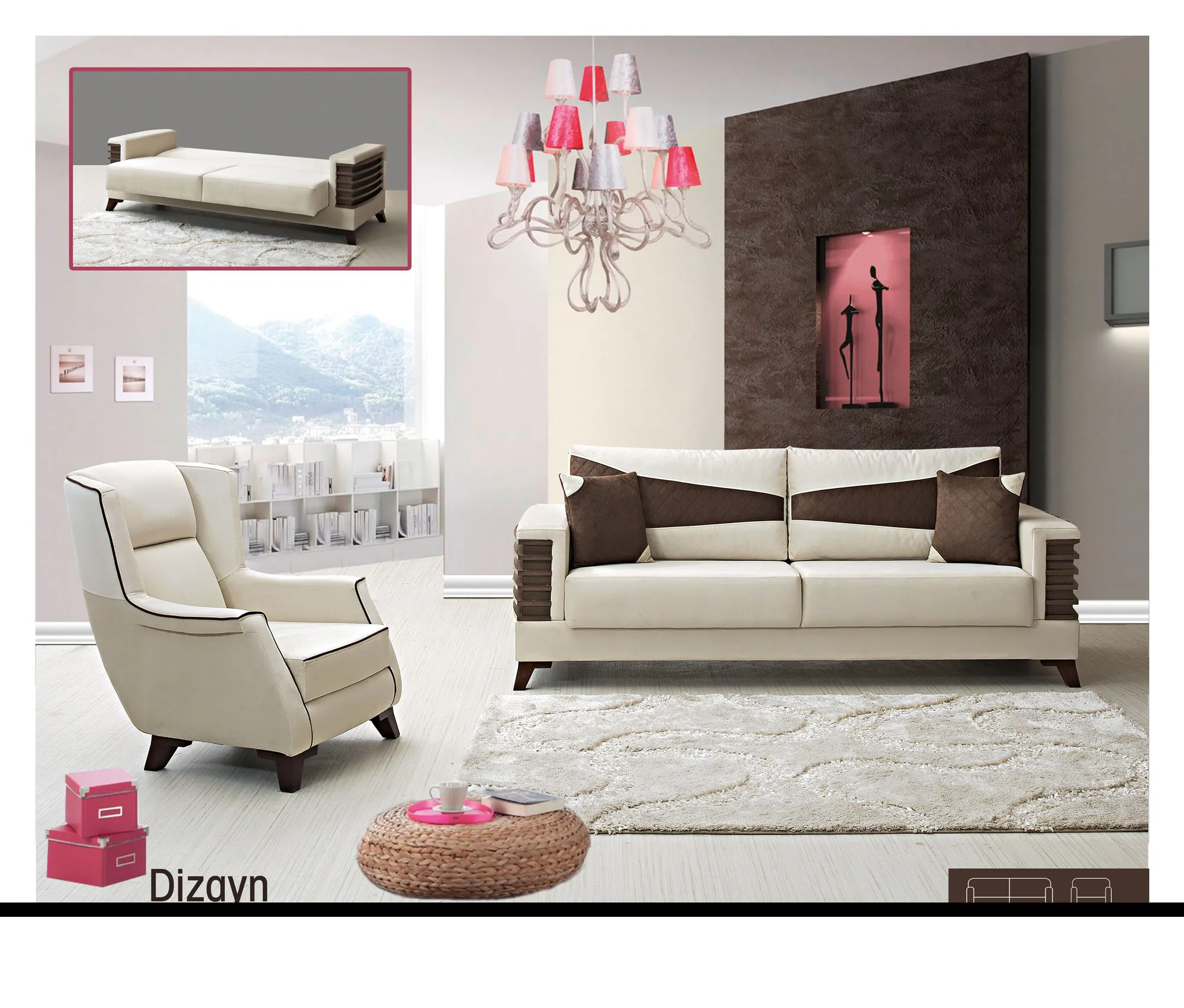 Inegol & Kayseri Luxury Furniture Collection Model 91 — Furniture, Bedroom Suites, Sofa Sets & Carpets | COIDET & ATC