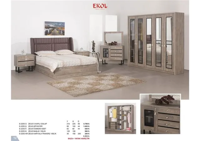 Ekol Ergonomic Storage Bed, Headboard & Armchair Series No: 012 — Furniture, Bedroom Suites, Sofa Sets & Carpets | COIDET & ATC