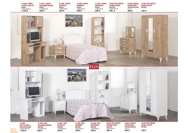 Ekol Ergonomic Storage Bed, Headboard & Armchair Series No: 060 — Furniture, Bedroom Suites, Sofa Sets & Carpets | COIDET & ATC