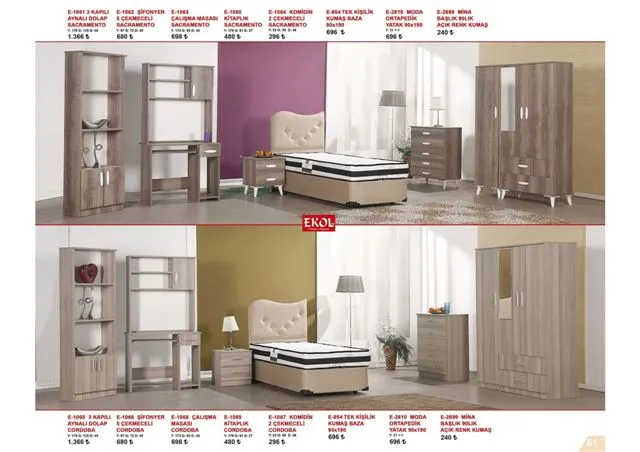 Ekol Ergonomic Storage Bed, Headboard & Armchair Series No: 061 — Furniture, Bedroom Suites, Sofa Sets & Carpets | COIDET & ATC
