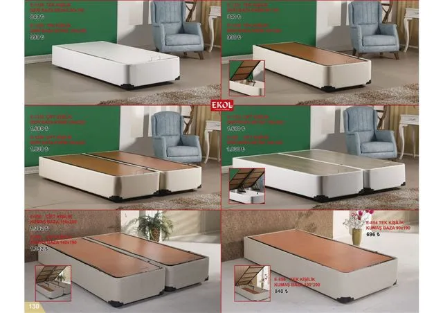 Ekol Ergonomic Storage Bed, Headboard & Armchair Series No: 130 — Furniture, Bedroom Suites, Sofa Sets & Carpets | COIDET & ATC