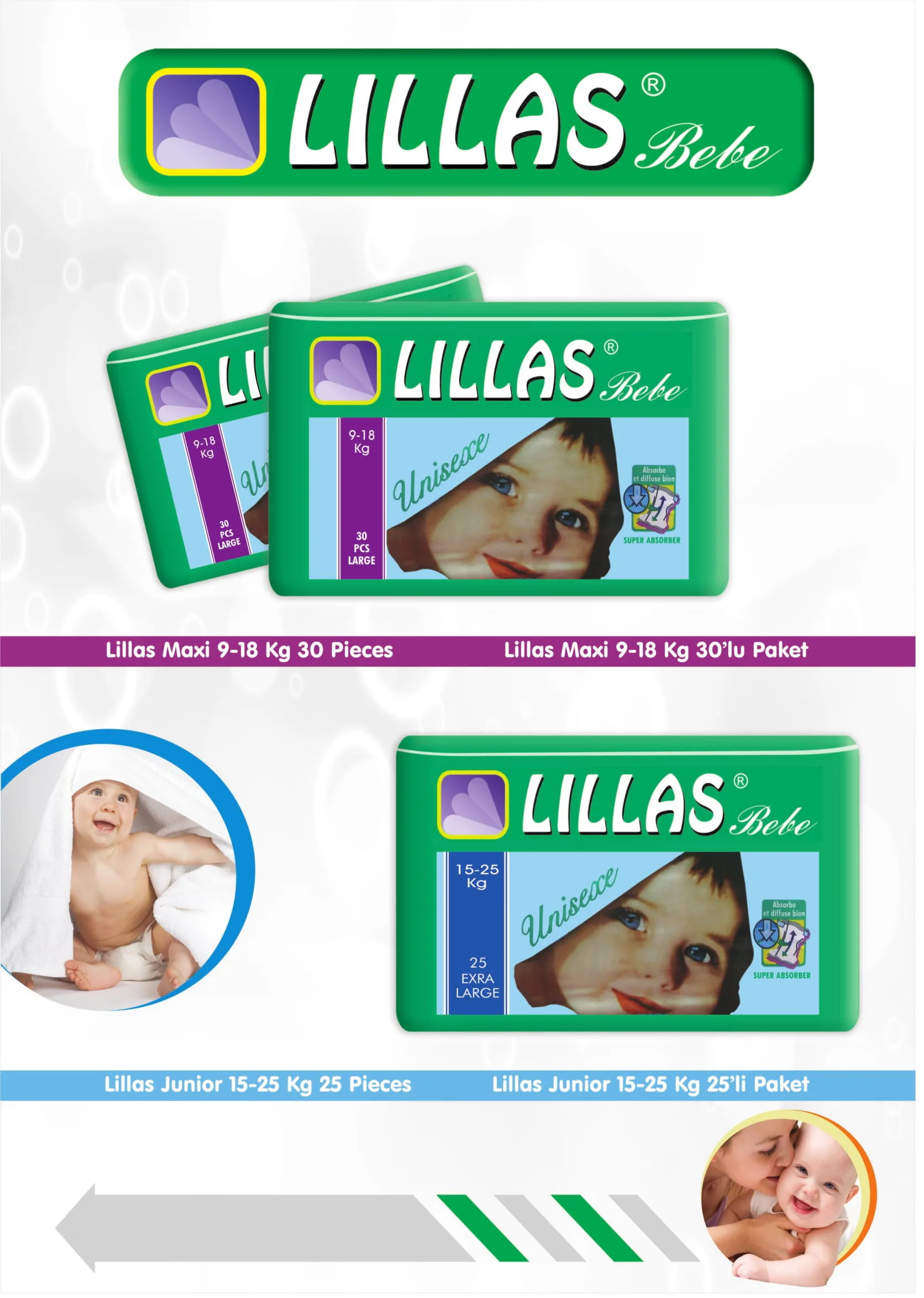 Ultra Absorbent Breathable Baby Diapers Export Pack Model 1 — Cleaning Products, Baby Diapers & Personal Care | COIDET & ATC