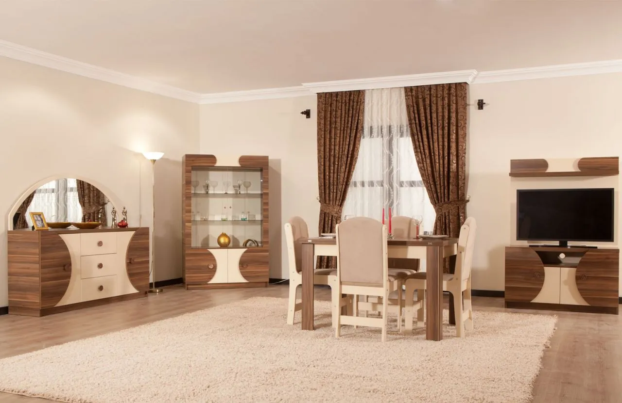 Elips Solid Wood Dining Room & Extendable Table Set — Furniture, Bedroom Suites, Sofa Sets & Carpets | COIDET & ATC